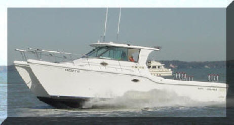 Eagle Eye Charters, charter boat on Lake Erie